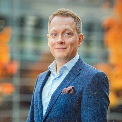 Portrait of Olli Anteroinen, Head of SME Digital - Business Banking, Nordea, Finland